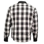 Milwaukee Leather Men’s Splitline Tundra 2-Tone CE Armored Protective Flannel – Kevlar Reinforced – MPM1673 - Image 16