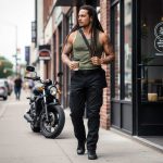 Milwaukee Leather MPM5590 Men’s Black CE Armored Cargo Jeans Pants Reinforced w/ Aramid by DuPont Fibers - Image 9