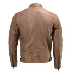 Milwaukee Leather SFM1835 Men’s Saddle ‘Cafe Racer’ Leather Jacket with Snap Button Collar - Image 11