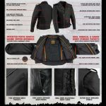 Milwaukee Leather SH1011 Men’s Classic Brando Premium Leather Black Motorcycle Riders Leather Jacket w/ Side Laces - Image 2