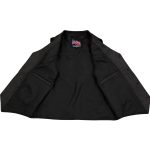 USA Leather 201L Men’s Black Classic Leather Side Lace Vest - Image 8