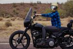 Hot Leathers FLL3004 Ladies Black and Aqua Long Sleeve Flannel - Image 6