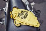 Hot Leathers GVD2001 Uni-Sex Gold ‘Bolt’ Deer Skin Leather Gloves - Image 6