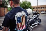 Hot Leathers GMD1496 Men’s Beer Mug Flag T-Shirt - Image 6