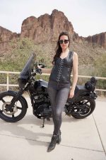Hot Leathers VSL1009 Ladies Black Lambskin Vest with Grommet Accents - Image 11