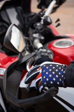 Hot Leathers GVM3002 Vintage American Flag Mechanics Glove - Image 6