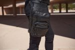 Hot Leathers CPL1001 Black Clip Pouch Leather Thigh Bag - Image 3