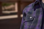 Milwaukee Leather MNG21603 Women’s Casual Black with Purple Long Sleeve Casual Cotton Flannel Shirt - Image 11