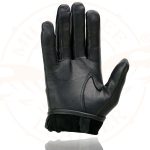 Milwaukee Leather SH721 Women’s Black Perforated Leather Full Finger Motorcycle Hand Gloves W/ Breathable ‘Open Knuckle’ - Image 2