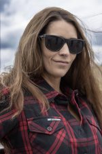 Hot Leathers FLL3009 Ladies Black and Red Flannel Long Sleeve Shirt - Image 8