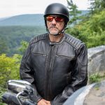Milwaukee Motorcycle Clothing Co. Men’s Anarchy Scooter Style Vintage Brown Premium Leather Riding Jacket MMC10004 - Image 10