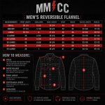 MMCC Men’s Desperado Reversible Flannel Shirt – 100% Cotton Snap Front Plaid w/ Chest and Hand Pockets – MNG11804 - Image 3
