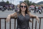Event Leather ELL4900 Women’s Classic Black Genuine Leather Side Laced Motorcycle Riders Vest w/ 9 Patches - Image 7