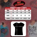 Hot Leathers GLC1565 Ladies Black Sweet Demise V-Neck Shirt - Image 3