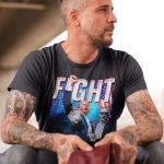 Hot Leathers Donald Trump Fight Fist Black T-Shirt GMS1558 - Image 4