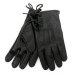 Hot Leathers GVL1011 Black Side Lace Ladies Leather Glove - Image 4
