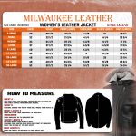 Milwaukee Leather LKL2737 Women’s Black Premium Leather Motorcycle Biker Racer Style Scuba Jacket w/ Hoodie - Image 3