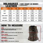 Milwaukee Leather Women’s Bella Distressed Brown Leather Motorcycle Vest with Side Laces – LKL4719 - Image 3
