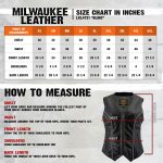 Milwaukee Leather Women’s ‘Bling’ Black Leather V-Neck Motorcycle Rider Vest with Rhinestone Detail – LK4721 - Image 3