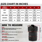 Milwaukee Leather Men’s Barrage Flat Black Leather Motorcycle Club Style Vest – LKM3790 - Image 3