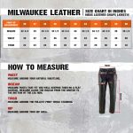 Milwaukee Leather LKM5714 Men’s Black Premium Leather Motorcycle Riding Chaps w/ Removable Insulating Liner - Image 3