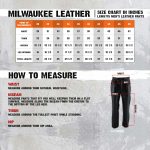 Milwaukee Leather LKM5716 Men’s Classic Black Premium Leather Fitted Casual Biker Leather Pants - Image 3