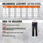Milwaukee Leather LKM5723 Classic Black Leather Unisex Motorcycle Riding Biker Chaps for Men and Women - Image 3
