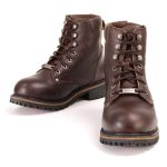 Milwaukee Leather Women’s Dark Brown Leather Outdoors Lace-Up Boots for Bikers Casual MBL9308 - Image 4