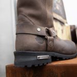 Milwaukee Leather Men’s Classic 11-Inch Dark Brown Leather Harness Square Toe Motorcycle Boots MBM9062 - Image 5