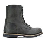 Milwaukee Leather MBM9065 Men’s Antique Black Lace-Up High-Rise Boots - Image 10