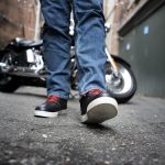 Milwaukee Leather MBM9102 Men’s Black Leather with Red Shoe Lace Reinforced Street Riding Shoes w/ Ankle Support - Image 5
