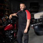 Milwaukee Motorcycle Clothing Co. Men’s Blk/Red Mechanic Work Shirt – w / Reflective Strip, Rider‑Built MDM11606 - Image 6