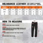 Milwaukee Leather MDM5014 Men’s Classic Fit Black Denim Motorcycle Rider Racing Pants w/ CE Armor on Knees - Image 3