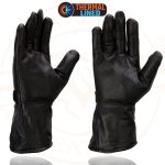 Milwaukee Leather MG7505 Men’s Black Gauntlet Leather Winter Motorcycle Hand Gloves - Image 5