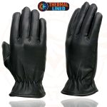 Milwaukee Leather MG7715 Women’s Black Leather Thermal Lined Motorcycle Gloves w/ Cinch Wrist Closure - Image 5
