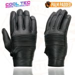 Milwaukee Leather MG7736 Women’s Black Leather Gel Palm Motorcycle Gloves w/ Flex Knuckles and Cool-Tec Treatement - Image 5