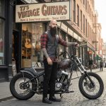 Milwaukee Leather ML1927 Men’s Black Premium Leather Side Buckle Motorcycle Rider Vest w/ Eagle Nickel Snaps Closure - Image 5