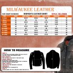 Milwaukee Leather MLL2600 Women’s Black Premium Leather Shirt Style Jacket w/ Removable Liner - Image 3