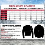 Milwaukee Leather Men’s Inferno Rider Heated Scooter Leather Jacket w/ Dual-Power,Vented System (MLM1513SET) - Image 3