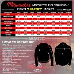 Milwaukee Motorcycle Clothing Co. Men’s Anarchy Scooter Style Vintage Brown Premium Leather Riding Jacket MMC10004 - Image 3