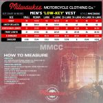 Milwaukee Motorcycle Clothing Co. Men’s Low-Key Premium Black Leather Club Style Biker Vest MMC30000 - Image 3