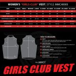Milwaukee Motorcycle Clothing Co. Women’s Girls-Club Black Leather Scooter Style Vest w/ Mandarin Collar MMC40005 - Image 3