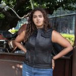 Milwaukee Motorcycle Clothing Co. Women’s Girls-Club Black Leather Scooter Style Vest w/ Mandarin Collar MMC40005 - Image 8