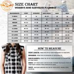 Milwaukee Leather MNG21624 Women’s Flannel Black/Purple Button Sleeveless Cut Off Shirt w/ Frill Arms - Image 3