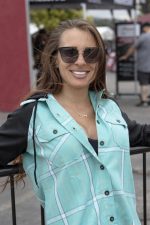 Milwaukee Leather MNG21601 Women’s Casual Black and Teal Long Sleeve Cotton Flannel Shirt with Hoodie - Image 5
