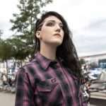 Milwaukee Leather MNG21604 Women’s Casual Black with Pink Long Sleeve Casual Cotton Flannel Shirt - Image 5