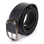 Milwaukee Leather MP7111 Men’s Black Premium Leather 1.5 Inch Wide Belt with 12 Gauge Shell Emblems - Image 4