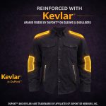 Milwaukee Leather Men’s Splitline Molten 2-Tone CE Armored Protective Flannel – Kevlar Reinforced – MPM1672 - Image 7