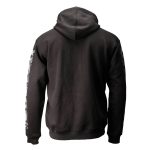 MMCC Men’s Bare Bones Riding Hoodie – Premium Cotton, Reflective Skull Sleeve, Full Zip – MPM1680 - Image 9