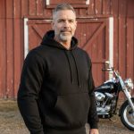 Milwaukee Leather Men’s Streetguard Black CE Armored Riding Hoodie, Shoulder and Elbow Armor – MPM1770 - Image 6